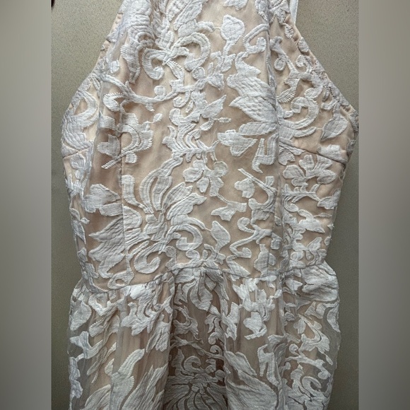Tobi Embroidered Short fit-and-flare Dress Size Large in gently used condition - Picture 4 of 11